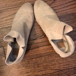 Dolce Vita Light Suede Booties